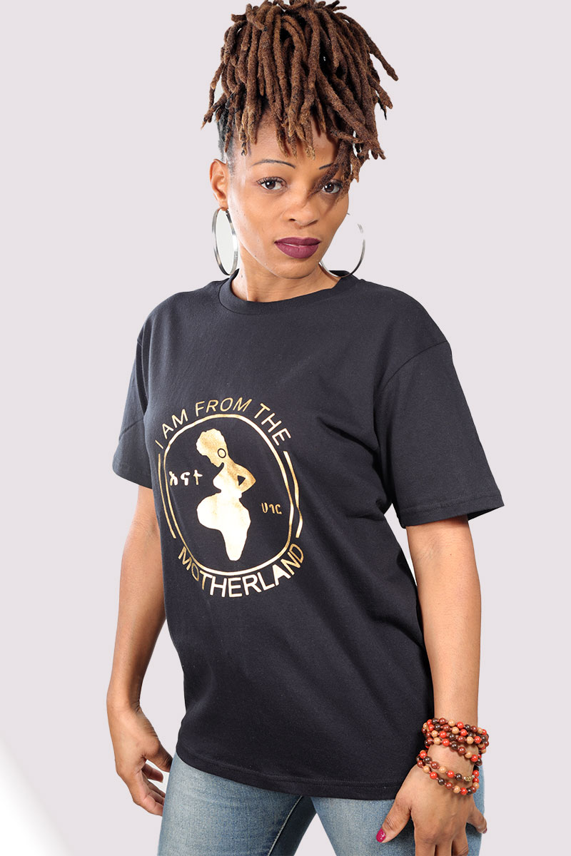 Gold Motherland Ocacia Tee