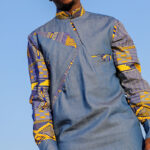 Niger Outdoor African Kente And Denim Negus 150x150