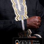 Nuba African Embroidery Zig Zag Style 150x150