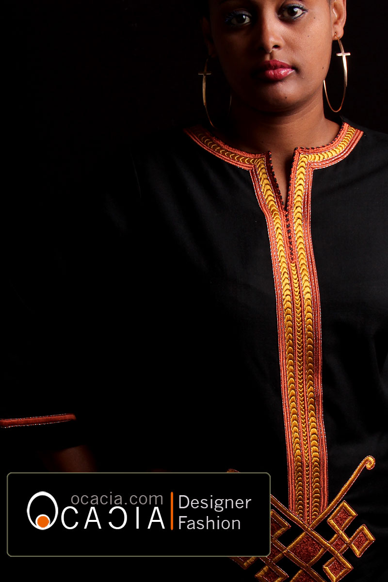 Habesha Ethiopian Embroidery Saba Clothes