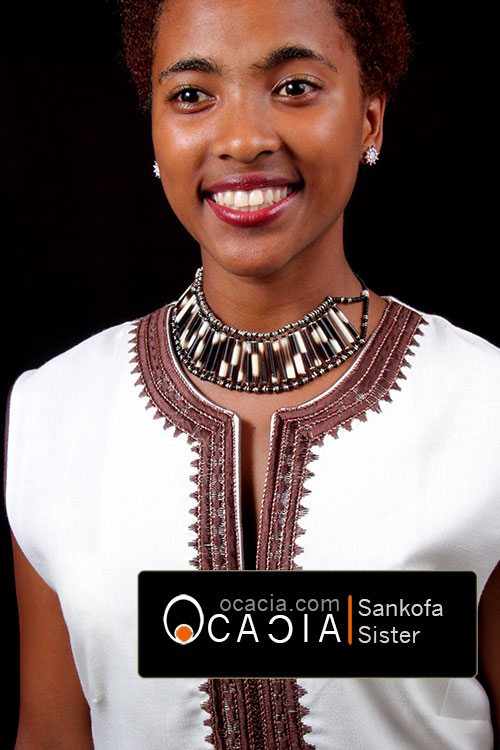 Sankofa Ladies Neck Line African Syles