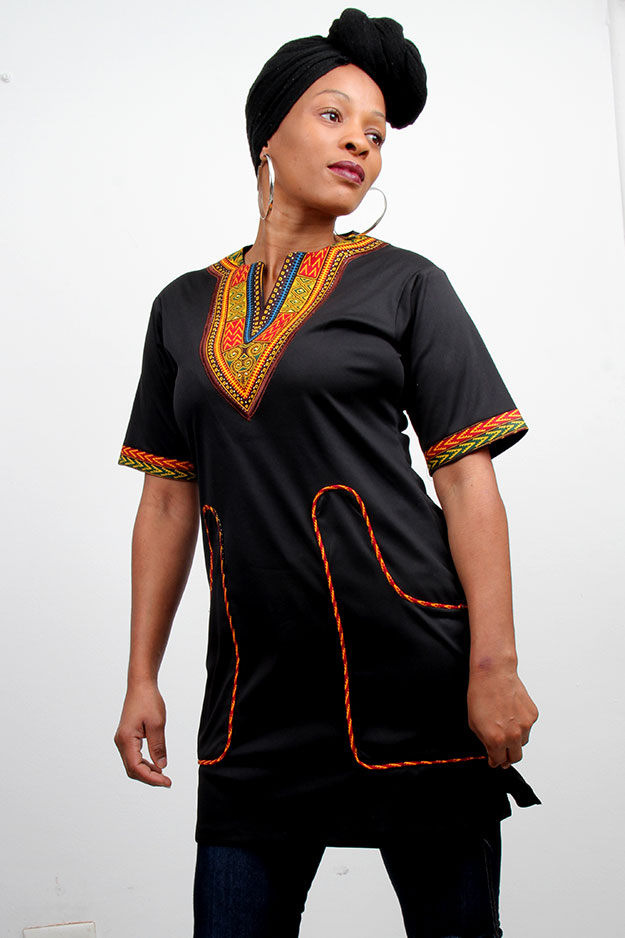 dashiki ladies dress