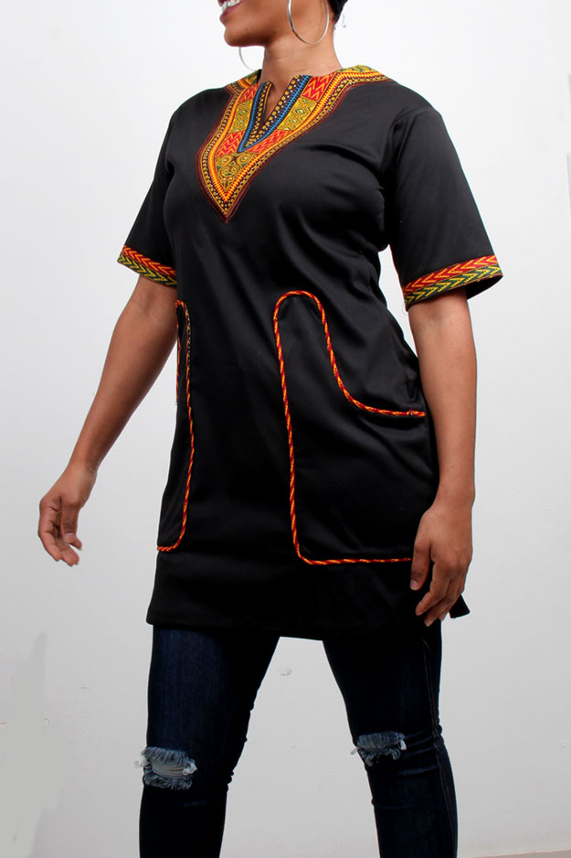 dashiki ladies dress