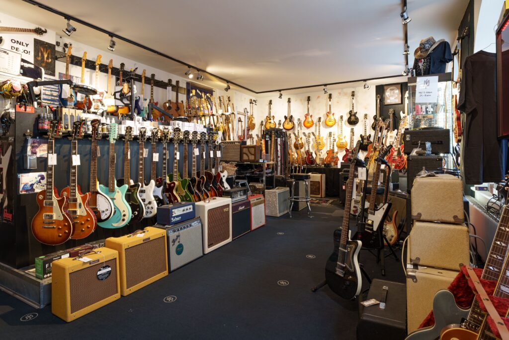 guitar store